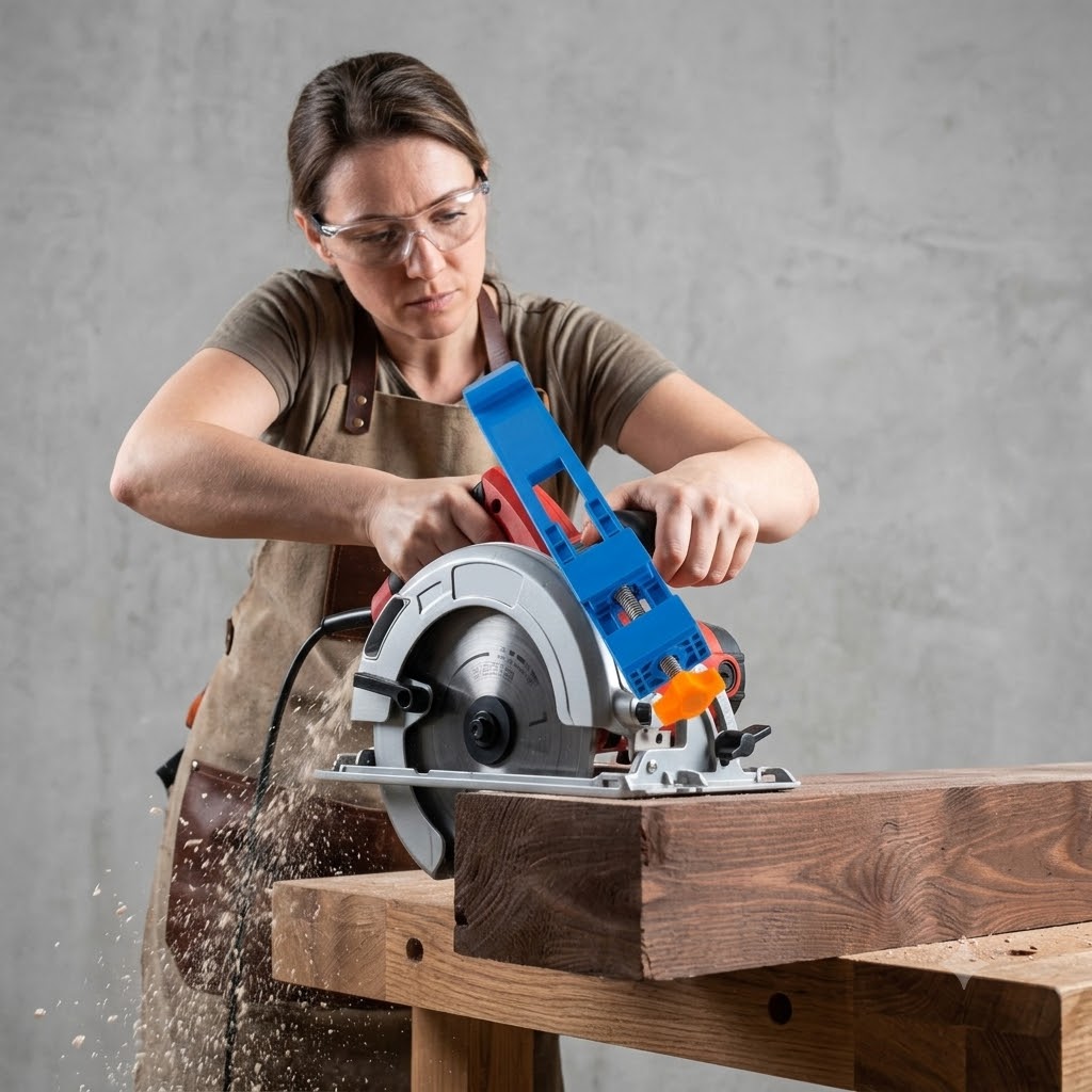 Heavy Equipment Company - Durable ABS Electric Circular Saw, Heavy
