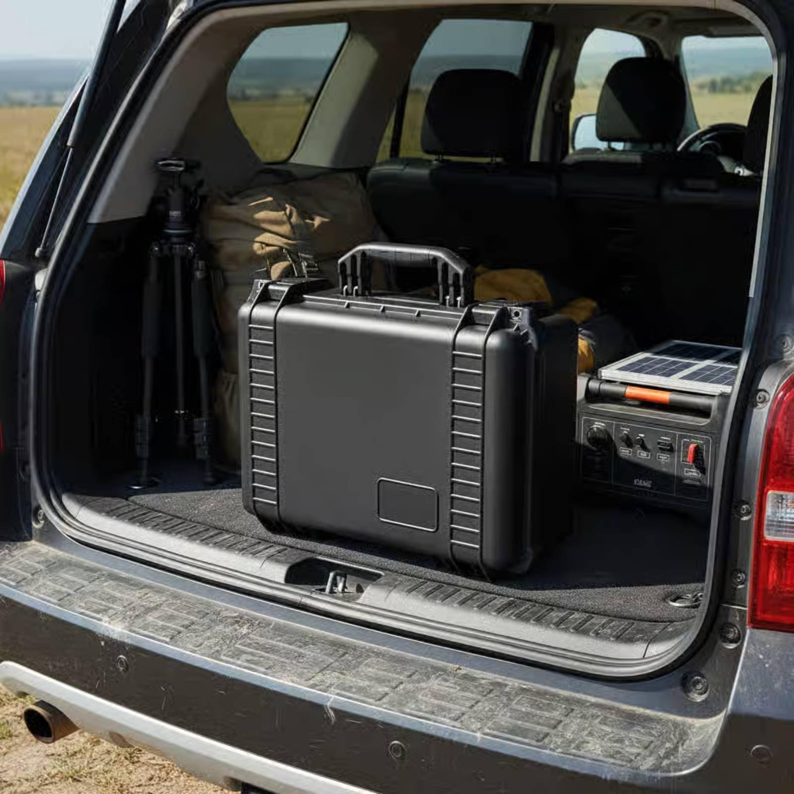 Heavy Equipment Jobs - Hard Shell Equipment Case with Pluck