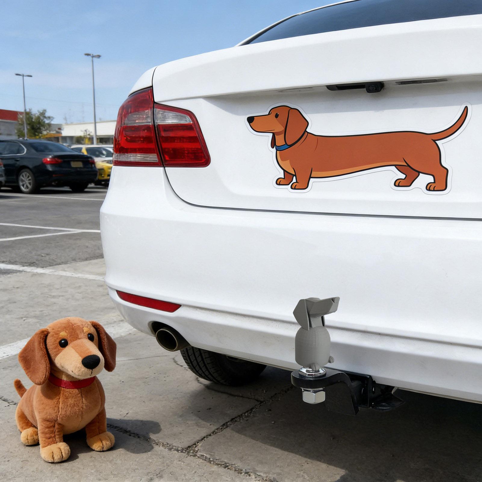 Trailer Hitch Covers Dachshund - Heavy Equipment Trailer recension och pris