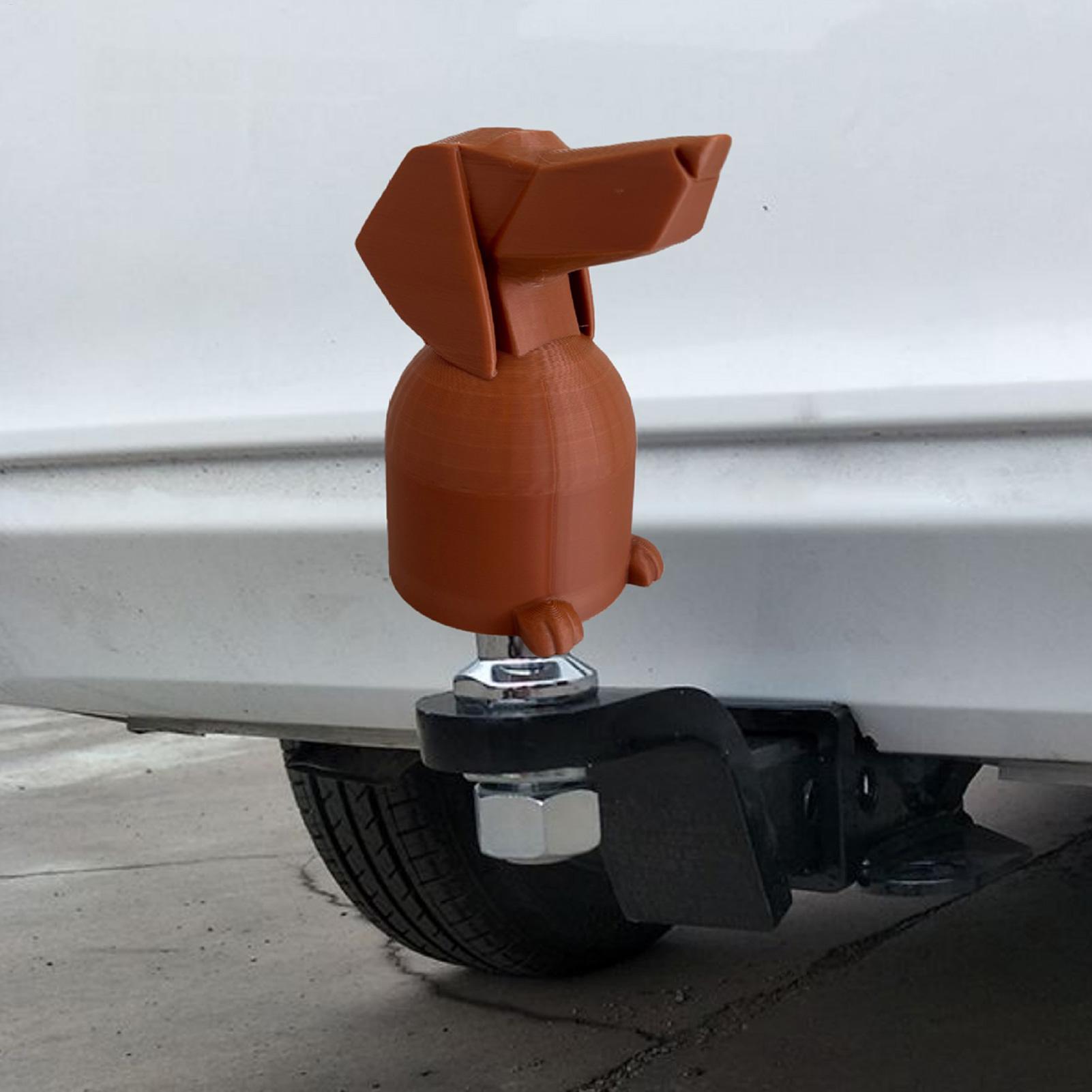 Trailer Hitch Covers Dachshund - Heavy Equipment Trailer recension och pris