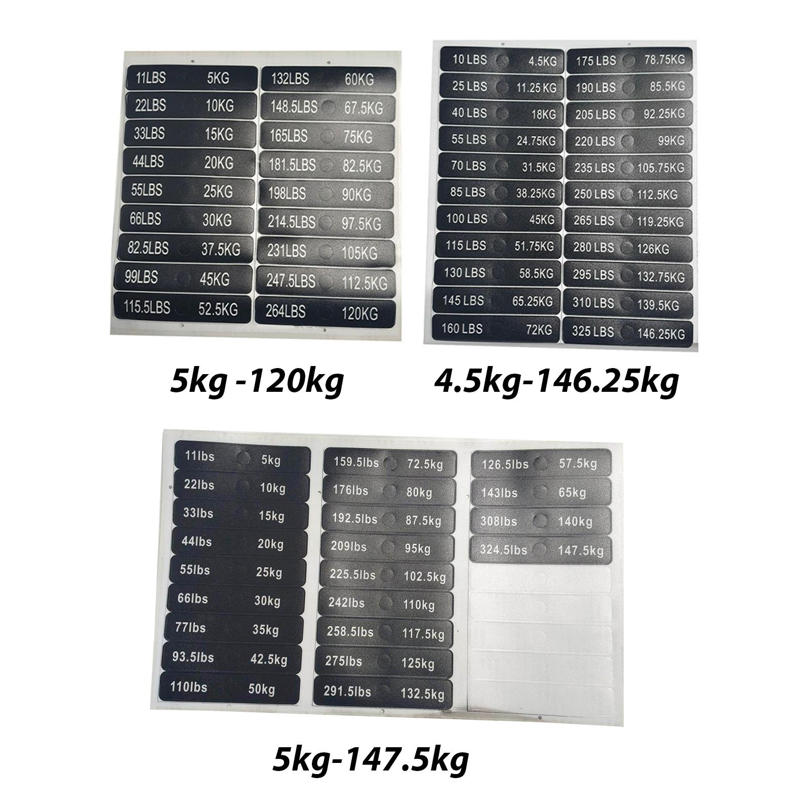 Weight Stack Labels Stickers G - Heavy Equipment Stickers recension och pris