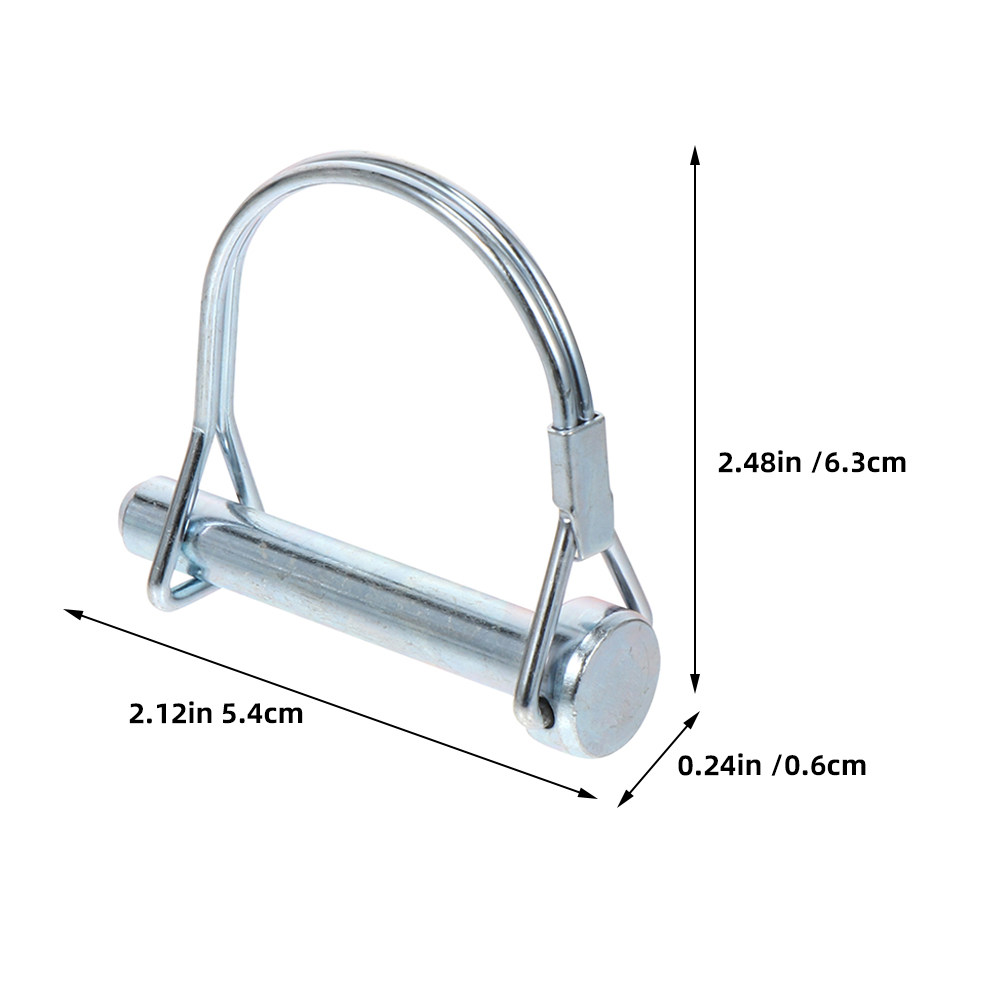 6Pcs Safety Lock Pins Heavy Du - Heavy Equipment Trailer recension och pris