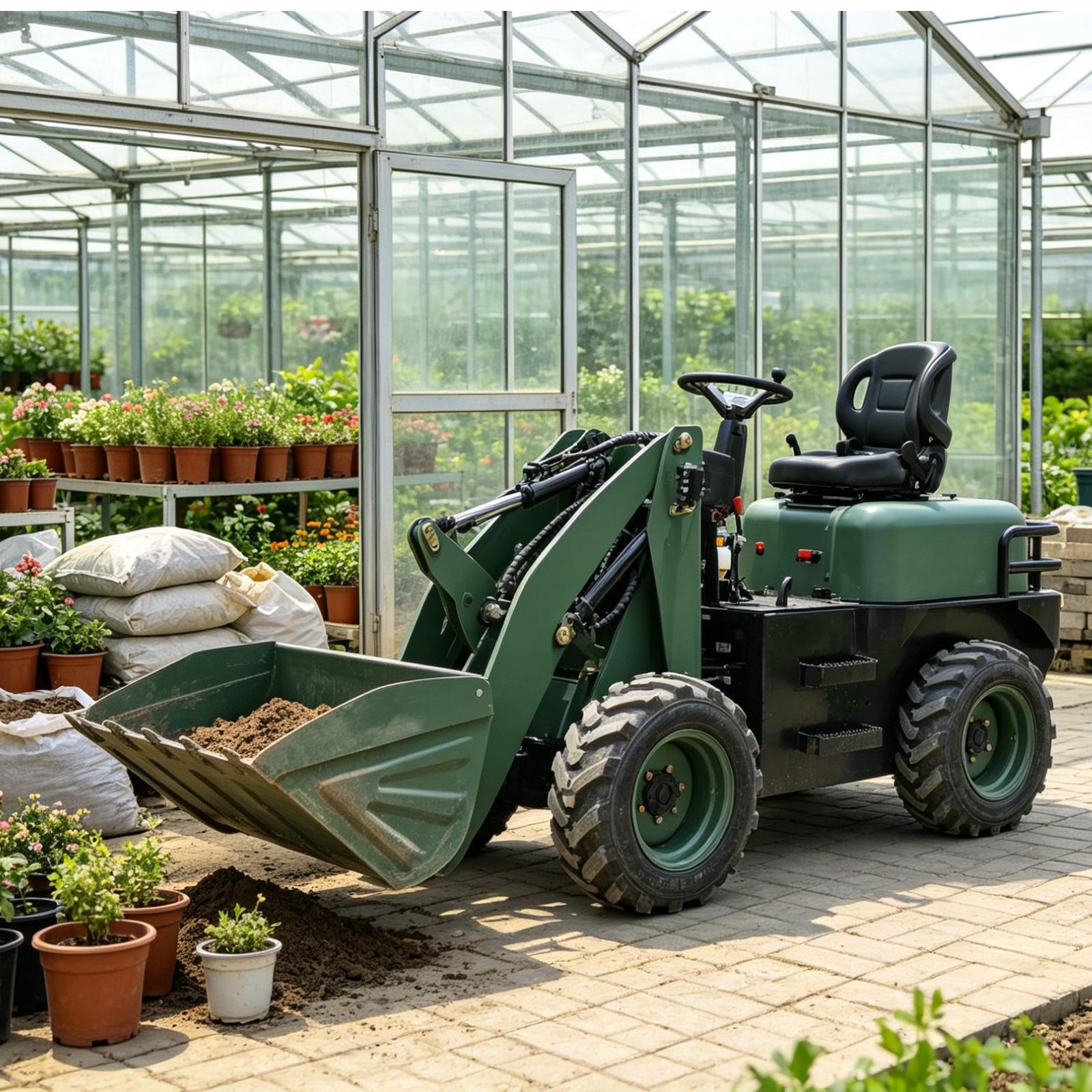 Garden Land Work Wheel Tractor - Mini Bulldozer Attachments recension och pris