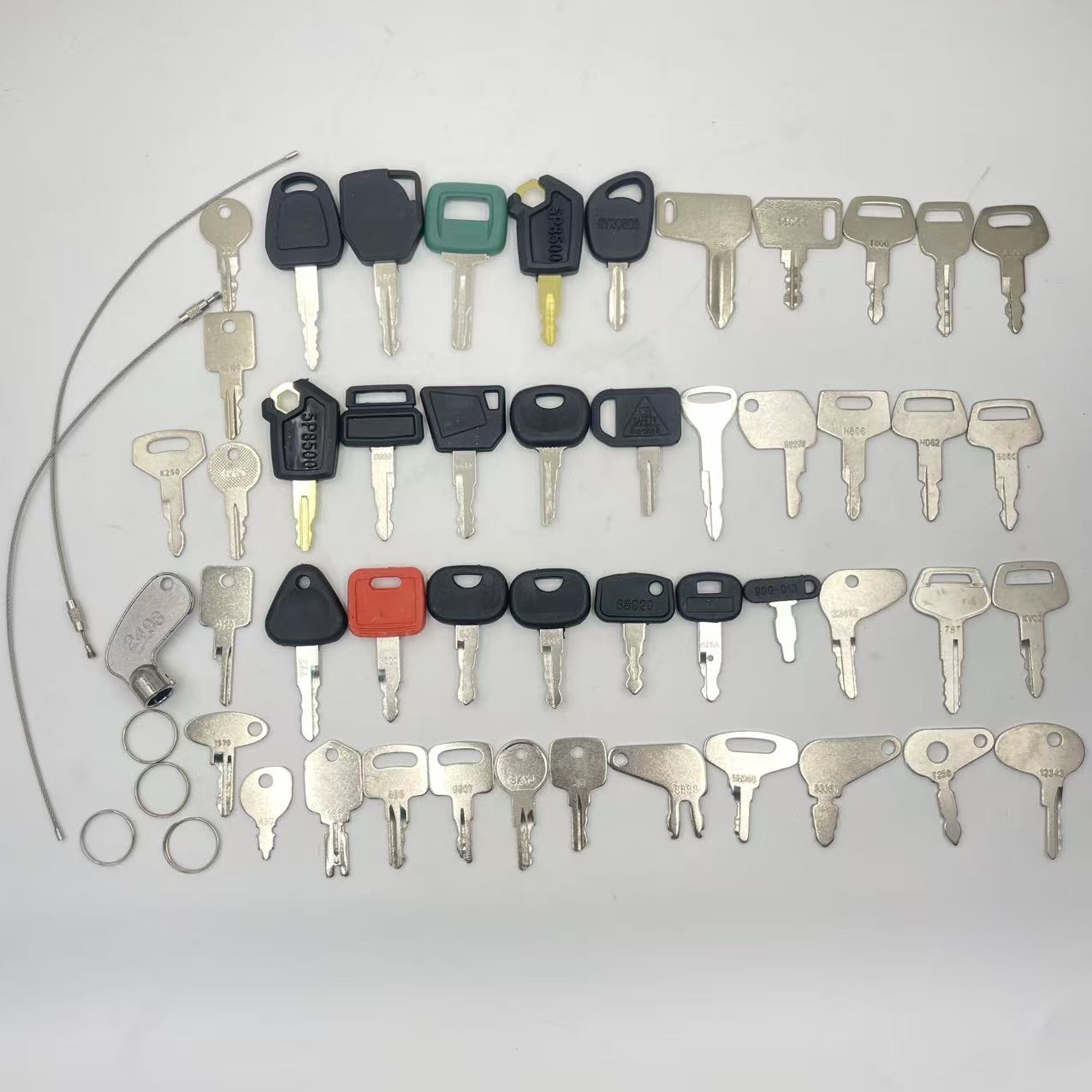 48PCS Heavy Equipment Keys Set - Heavy Equipment Komatsu recension och pris