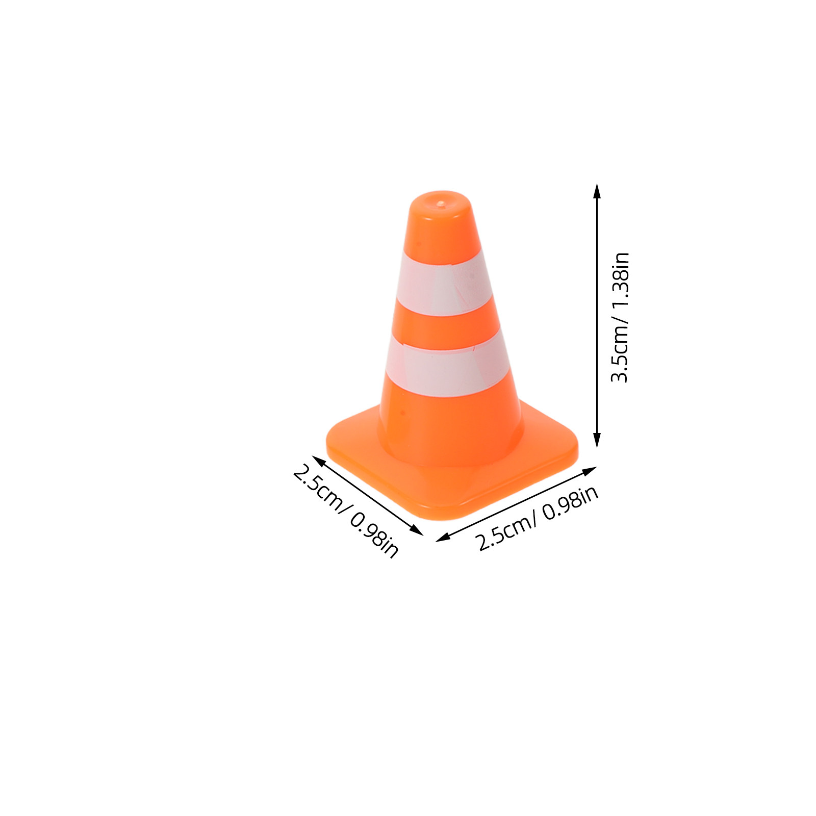 16Pcs Road Sign Mini Construct - Road Traffic Cone recension och pris