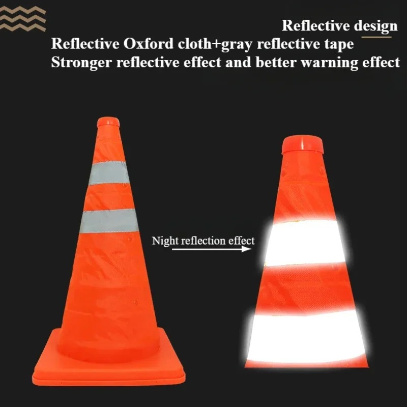 Foldable Traffic Reflective Sa - Road Traffic Cone recension och pris