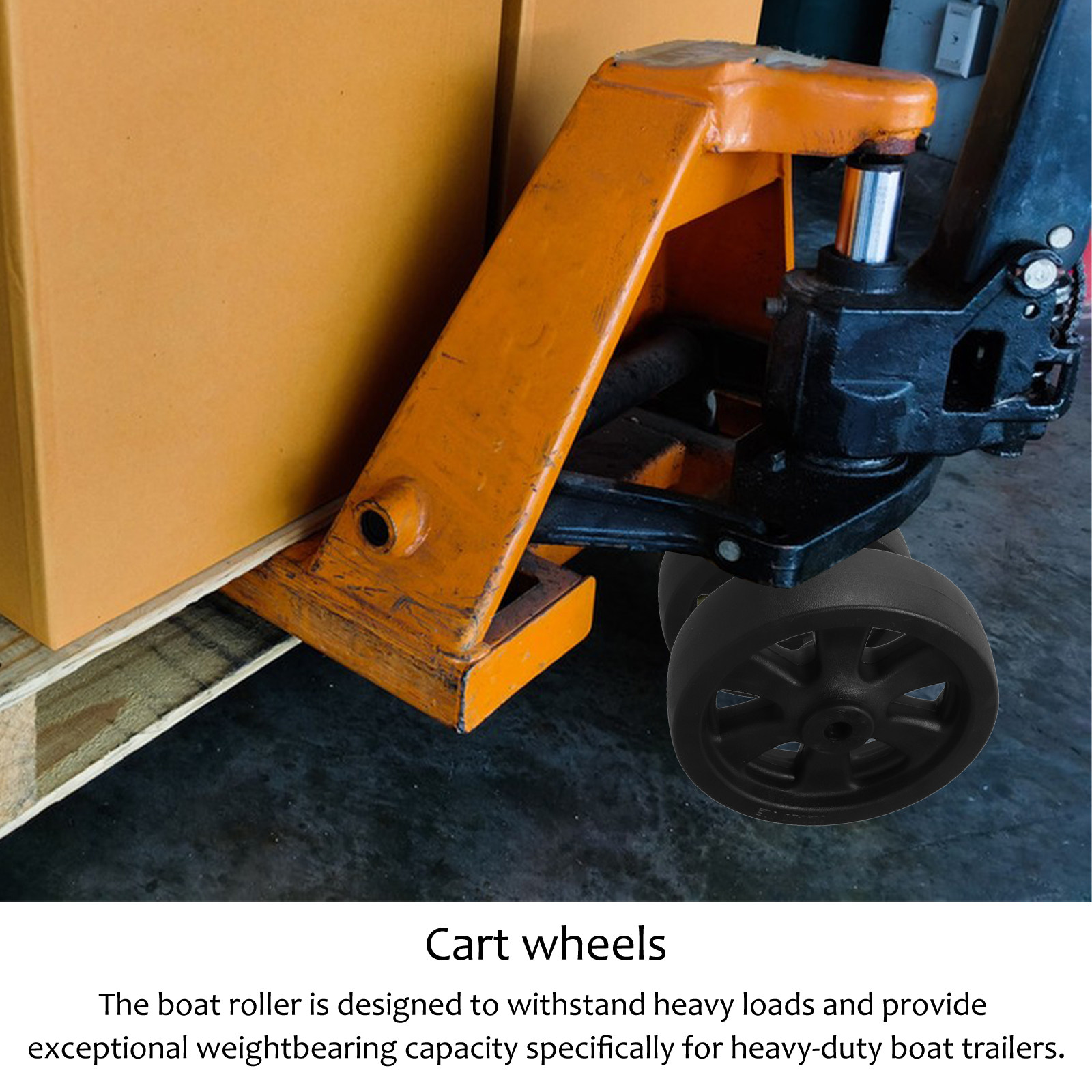 Boat Trailer Roller Nylon 8 In - Heavy Equipment Trailer recension och pris