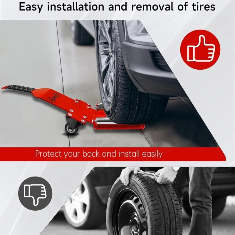 Portable Heavy Duty Tire Jack  - Heavy Equipment Tires recension och pris