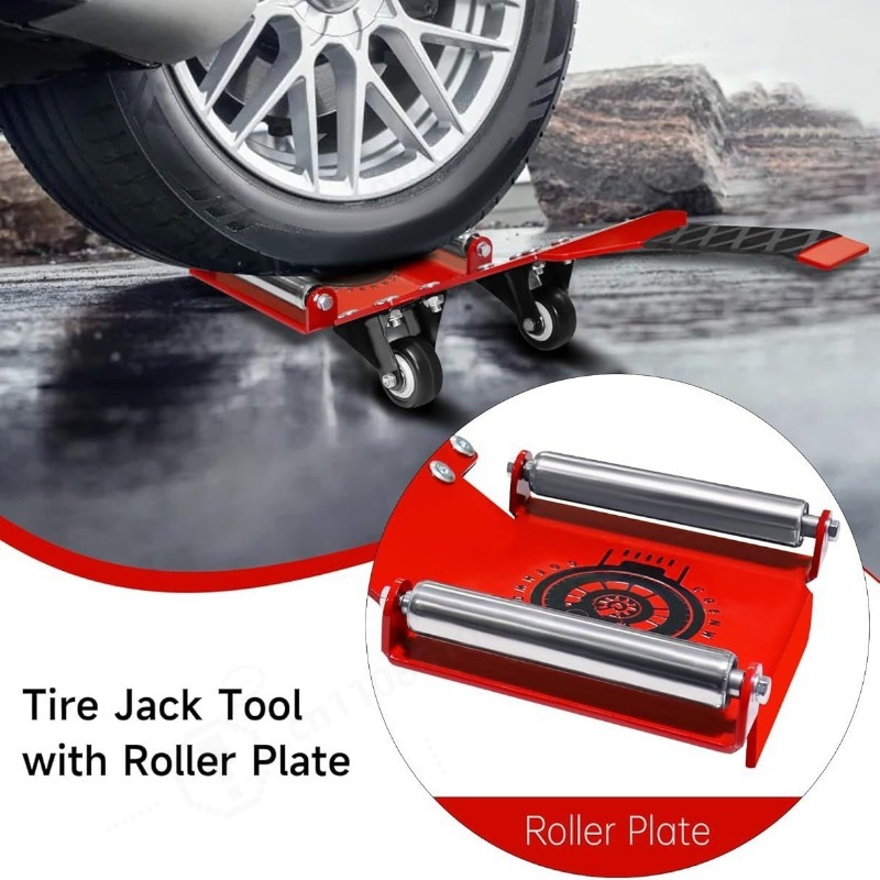 Portable Heavy Duty Tire Jack  - Heavy Equipment Tires recension och pris