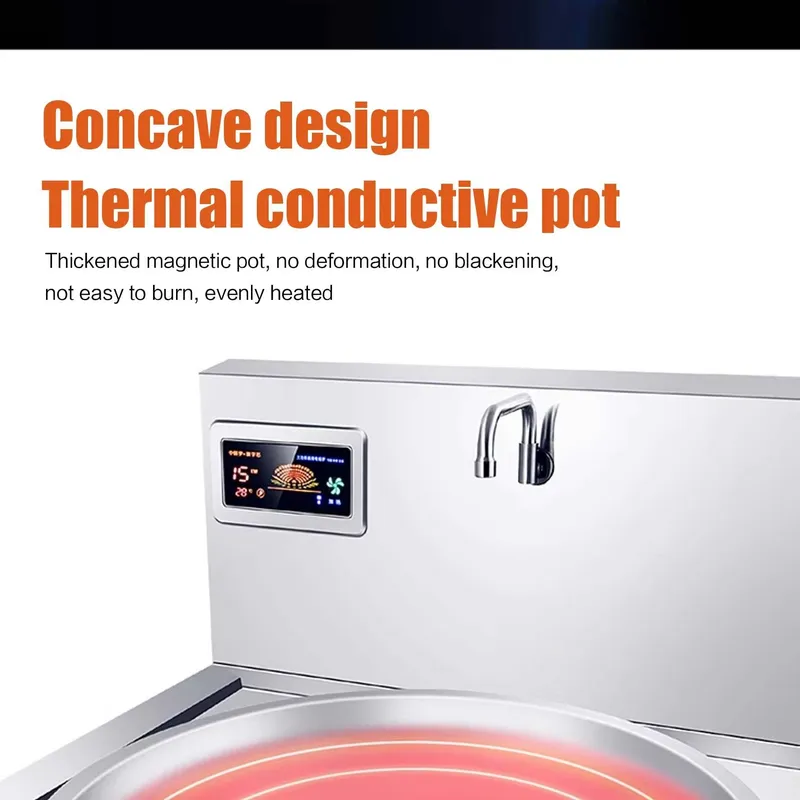 Commercial 15kW Induction Cook - Heavy Equipment Business recension och pris