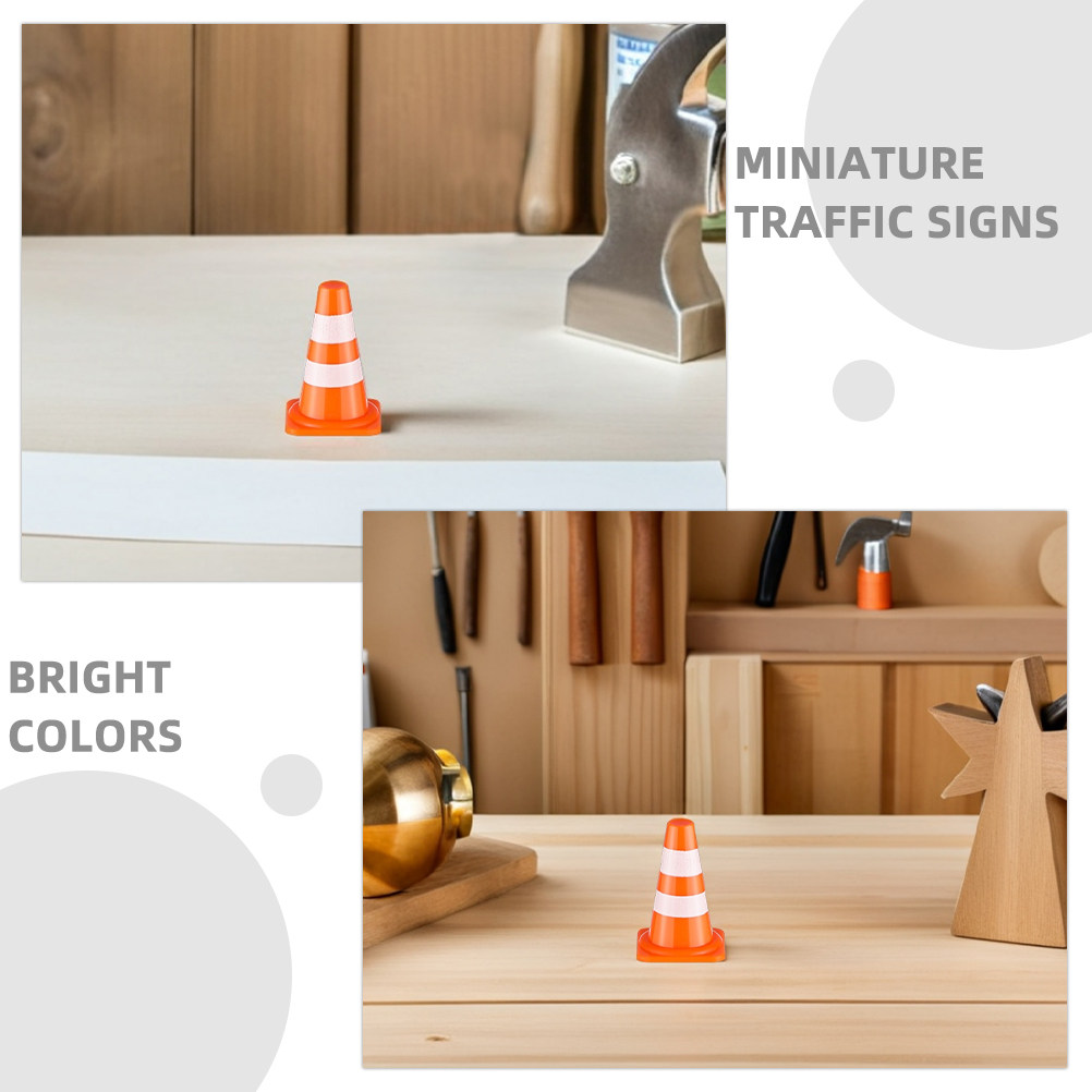 100Pcs Traffic Cognitive Set E - Road Traffic Cone recension och pris
