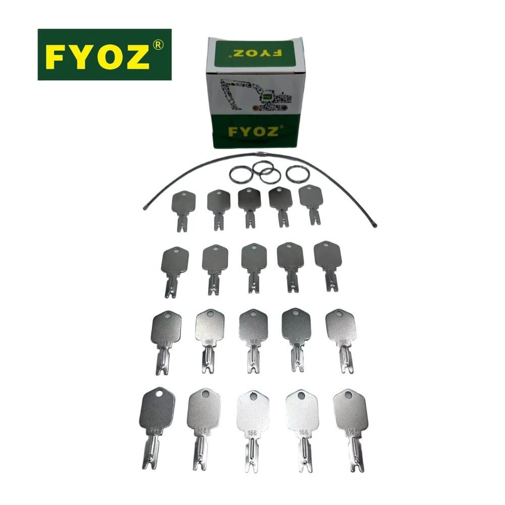 20PCS Forklift Key For Clark/Y - Heavy Equipment Komatsu recension och pris