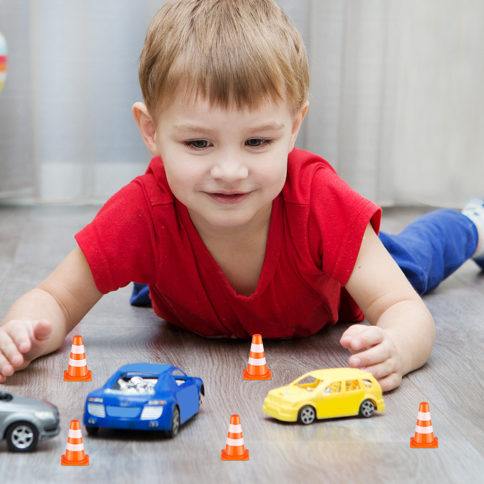 50Pcs Mini Traffic Cones Educa - Road Traffic Cone recension och pris